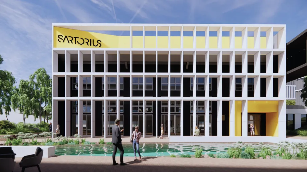 Novi laboratoriji so prvi korak k vzpostavitvi kampusa Sartorius BIA Separations. F Gartner arhitekti