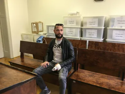 Marjan Grm je včeraj krivdo za nasilni&scaron;tvo zanikal.