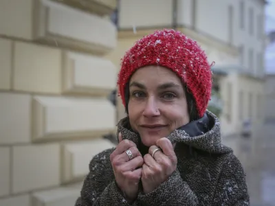 - 27.04.2016 - Ana Pepelnik, pisateljica, pesnica in prevajalka.//FOTO: Luka Cjuha..