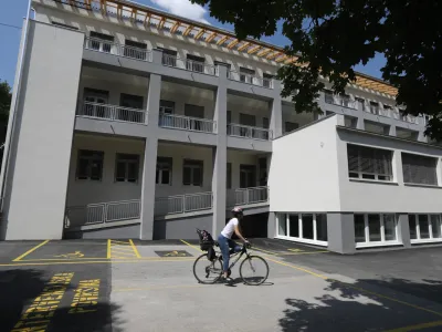 7.6.2024 slovesno odprtje prenovljene in energetsko sanirane Negovalne bolni&scaron;nice na Vrazovem trgu foto luka cjuha