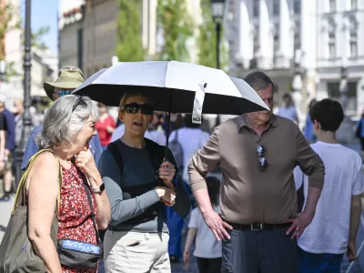 - 7.04.2024 &ndash; Vročina v Ljubljani. //FOTO: Nik Erik Neubauer / Foto: Nik Erik Neubauer