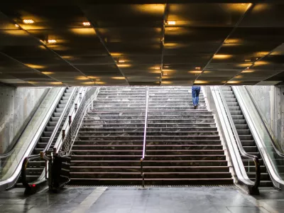 - 28.05.2019 - Podhod Ajdov&scaron;čina v Ljubljani - Simbolična fotografija, osamljenost, depresija, psihologija, stopnice //FOTO: Bojan Velikonja