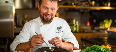 MARKO PAVČNIK, CHEF NA GRADU LAŠKO