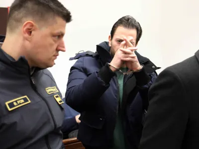25.01.2024 - sodi&scaron;če, obdolženi Nicu Ovidu MogosFoto: Tomaž Skale