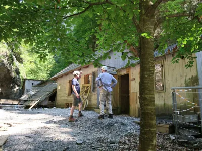 Partizanska bolnica Franja, po poplavah in ujmi 2023 - 17. 6. 2024 