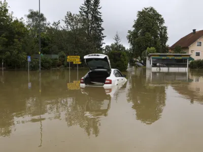 Moste pri Komendi04.08.2023 najhuj&scaron;e poplave v zgodovini Slovenije - slovenija pod vodo - poplavaFOTO: Luka Cjuha
