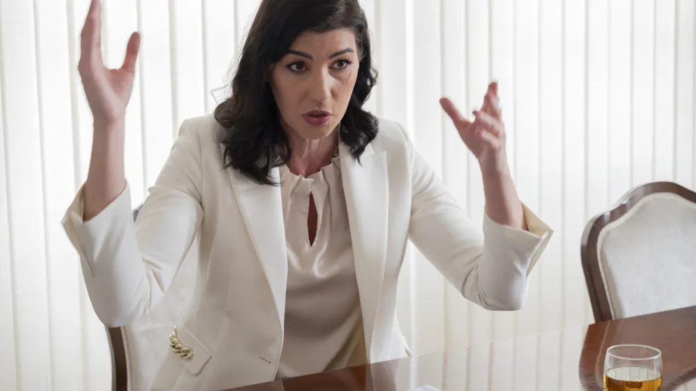 - 11.04.2023 - dr. Dominika &Scaron;varc Pipan, pravnica - ministrica za pravosodje od 1. junija 2022 v 15. vladi Republike Slovenije pod vodstvom Roberta Goloba. //FOTO: OPOMBA: DNEVNIKOV OBJEKTIV &ndash; INTERVJU 2023