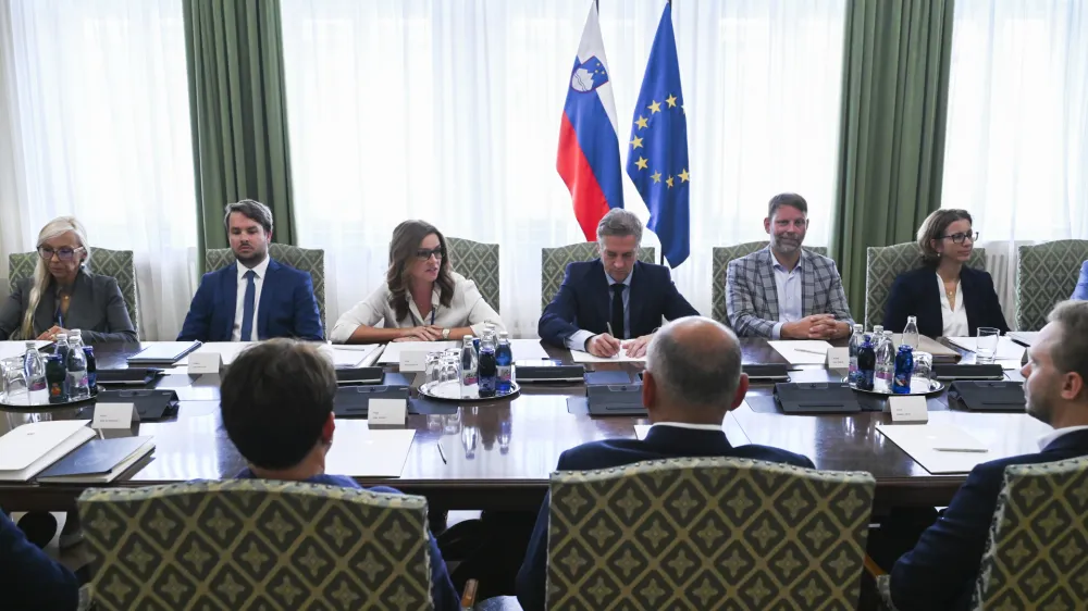 Robert Golob03.07.2024 - Posvet o spremembi volilnega sistema z uveljavitvijo preferenčnega glasu na vladi. FOTO: Nik Erik Neubauer