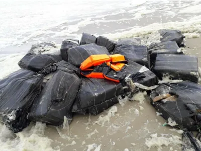 Kokain na obali Severnega morja.