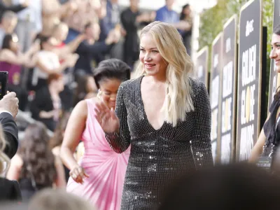 BEVERLY HILLS, CALIFORNIA - JANUARY 05: 77th ANNUAL GOLDEN GLOBE AWARDS -- Pictured: Christina Applegate arrives to the 77th Annual Golden Globe Awards held at the Beverly Hilton Hotel on January 5, 2020. -- (Photo by Trae Patton/NBC/NBCU Photo Bank via Getty Images)