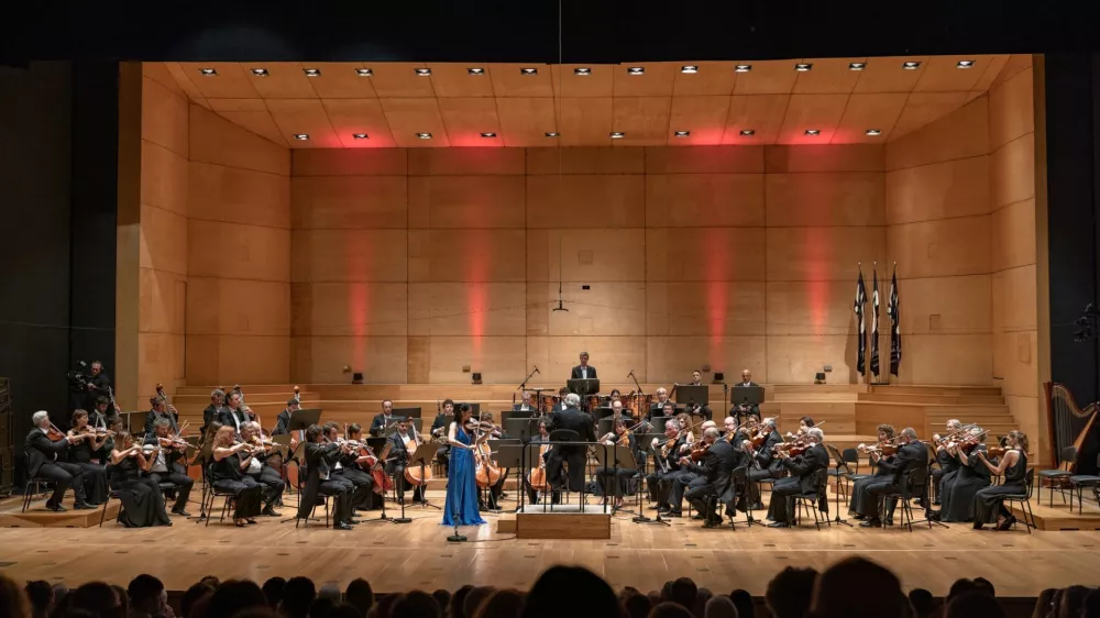 Orkester Majskega glasbenega festivala iz Firenc, Zubin Mehta (dirigent), Lana Trotov&scaron;ek (violina)