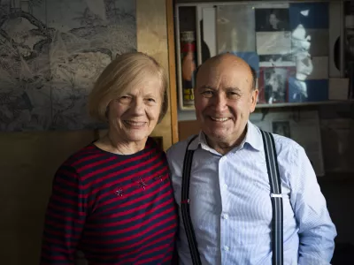 03.03.2024 -Vilma Kračun in Jo&atilde;o Cris&oacute;stomo, Queens, New York// Foto: Nik Erik Neubauer