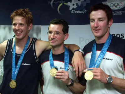 Luka &Scaron;pik Rajmond Debevec Iztok Čop, olimpijske igre Sydney