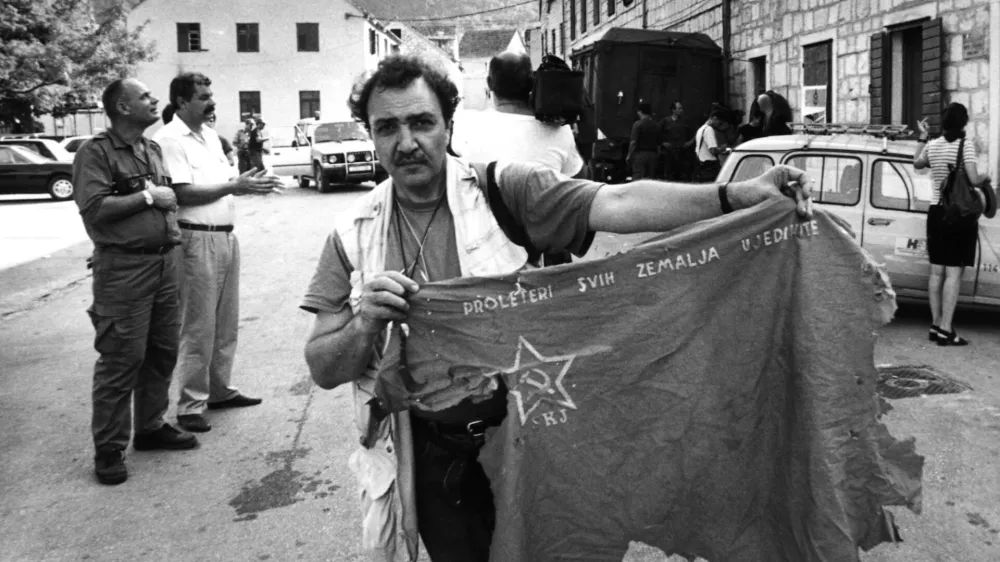 - Hrva&scaron;ka, 7. avgust 1995 - osvoboditev mesta Knin - operacija, poimenovana Oluja (Nevihta),//FOTO: Tomaž Skale