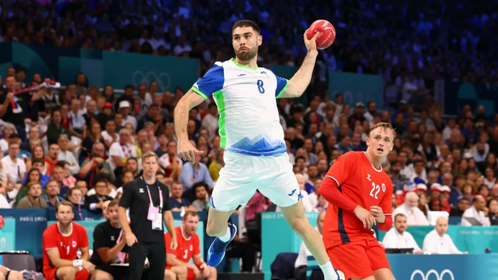 Blaž Janc je k fantastični zmagi proti Norve&scaron;ki za napredovanje v polfinale prispeval devet golov iz enajstih strelov. Foto: Reuters