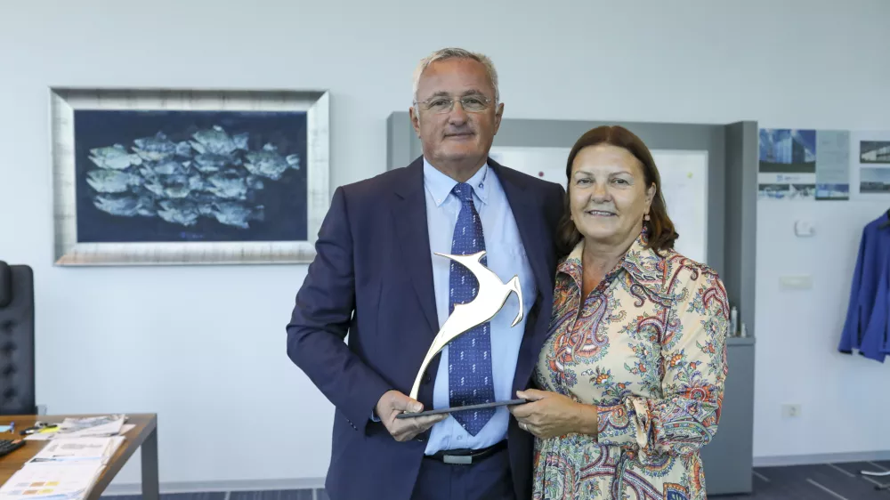 Damir Popovič, direktor podjetja IMP PUMPS - 26.10.2023 &ndash; Zlata gazela 2023 - Podjetje IMP PUMPS, proizvodnja črpalk in črpalnih sistemov, storitve, inženiring, d.o.o., Pod hrasti 28, Komenda //FOTO: Luka CjuhaOPOMBA: INTERVJU ZA OBJEKTIV 2023