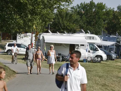 Kamp Čatež - kampiranje- Terme Čatež, naravno zdravili&scaron;če d.d., Brežice, - //FOTO: Luka Cjuha