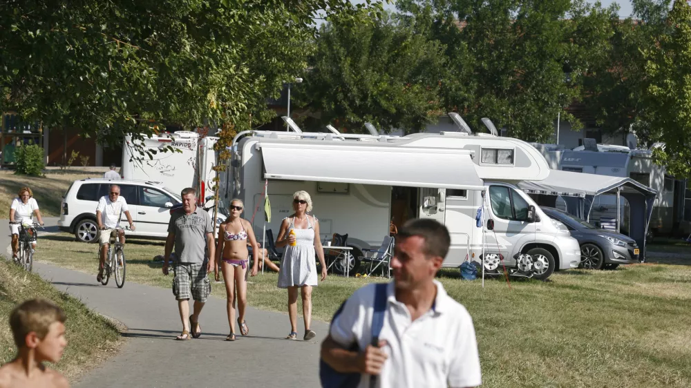 Kamp Čatež - kampiranje- Terme Čatež, naravno zdravili&scaron;če d.d., Brežice, - //FOTO: Luka Cjuha