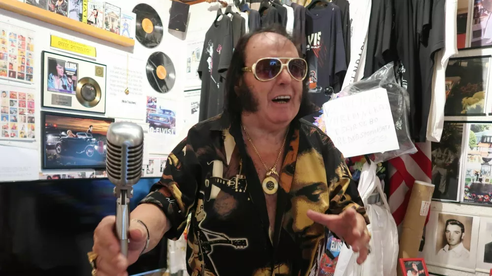 Elvis Presley fan club Slovenija, Vrtovče, Oskar Trobec, glasba, oboževalci / Foto: Nata&scaron;a Bucik Ozebek