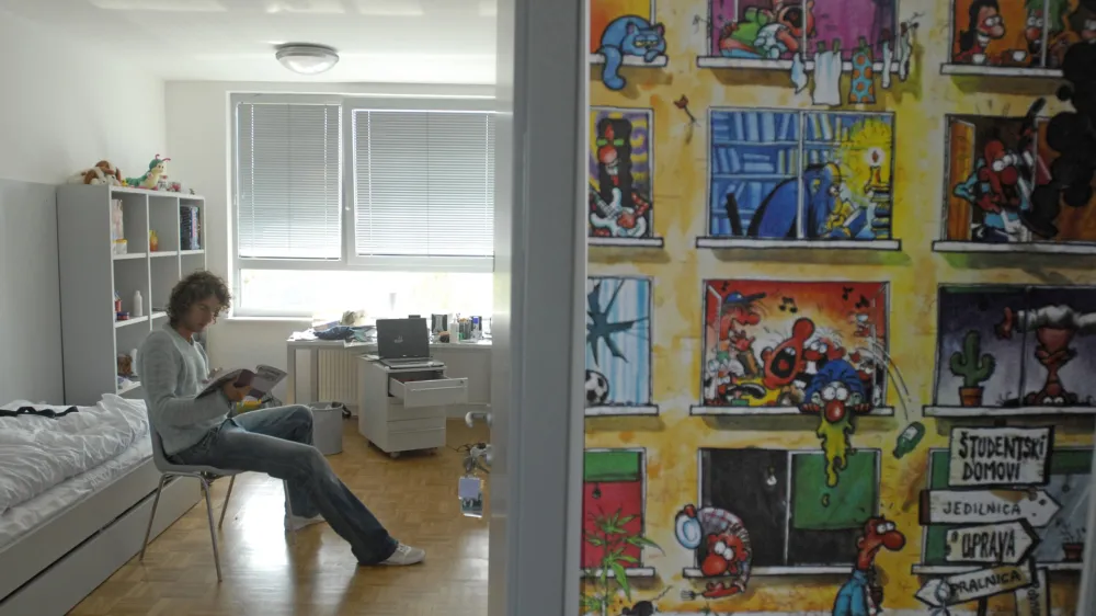 FDV- fakulteta za družbene vede - Kardeljeva plo&scaron;čad - novi prostori na fakulteti - &scaron;tudentski dom,  // FOTO: Jaka AdamičOPOMBA: ZA OBJAVO V ČASOPISU DNEVNIK