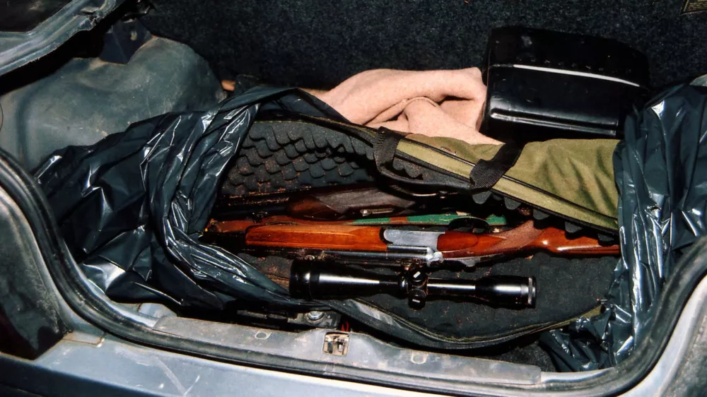 ukradena lovska pu&scaron;ka