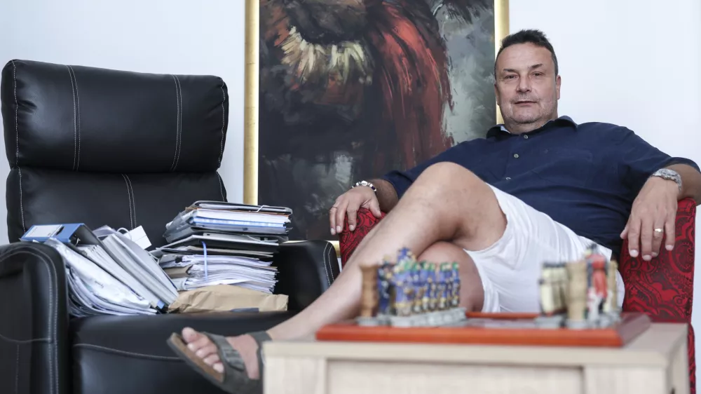 - 23.08.2024 - Mihael Cigler, predsednik dru&scaron;tva Za zakonito lobiranje //FOTO: Jaka GasarOPOMBA: ZA OBJEKTIV - INTERVJU