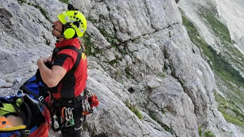 Re&scaron;evanje v gorah avgust 2024 Foto: G. Finžgar, Gorska re&scaron;evalna služba Radovljica/Facebook