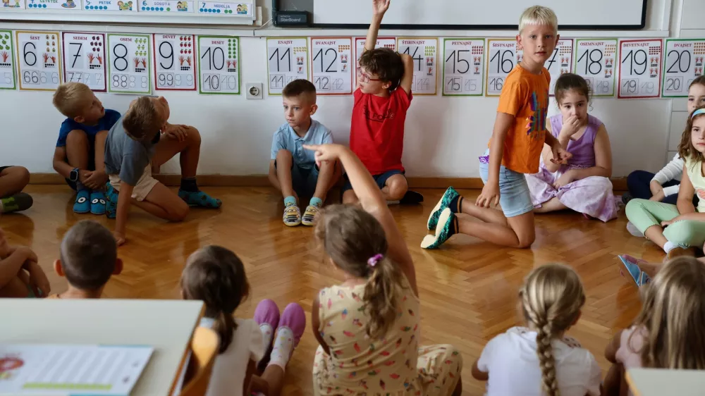 Začetek &scaron;olskega leta.