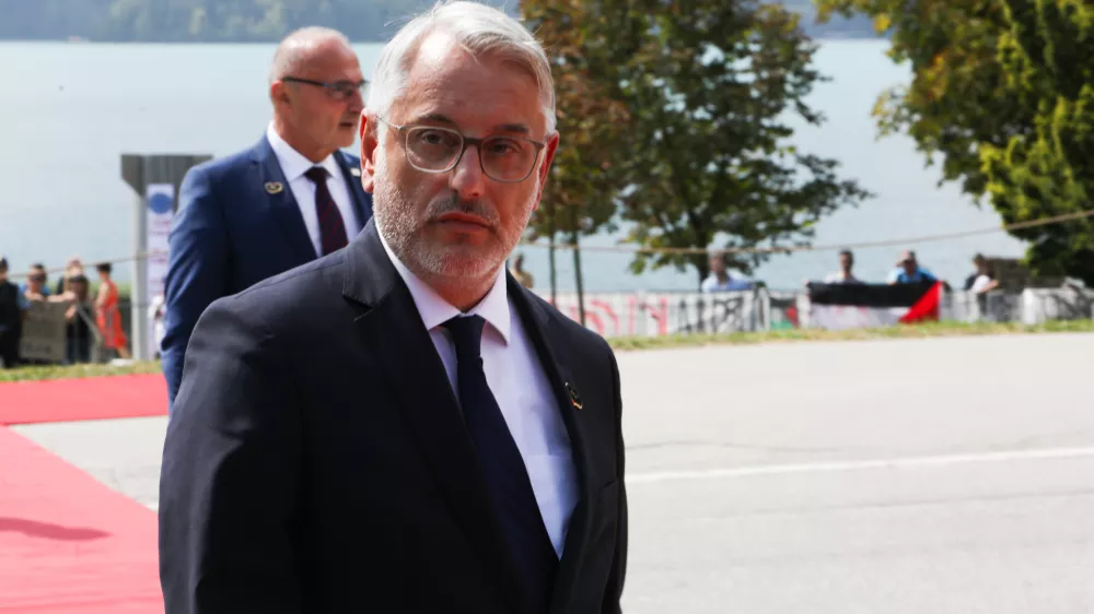 - Matjaž Han, minister za gospodarstvo.- 03.09.2024. - Blejski strate&scaron;ki forum 2024.//FOTO: Bojan Velikonja