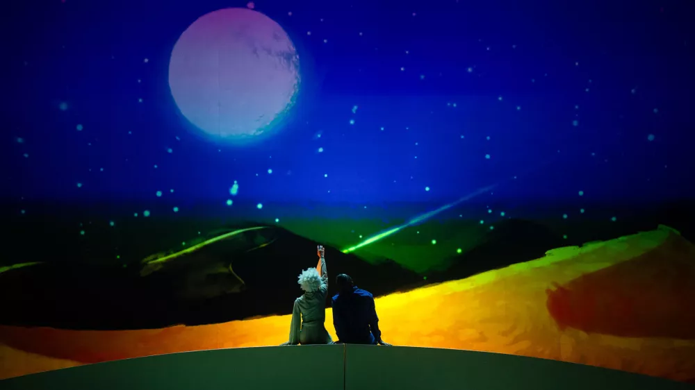 Mali princ je čudovita univerzalna zgodba o osamljenosti, prijateljstvu, ljubezni in izgubi. F Darja &Scaron;travs Tisu 