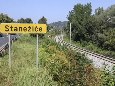 - 04.09.2024 - odsek železni&scaron;ke proge na relaciji Vižmarje - Medno//FOTO: Jaka Gasar