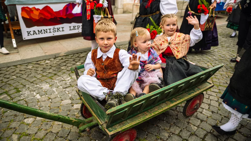 V povorki so sodelovali tudi najmlaj&scaron;i. F Primož Pičulin