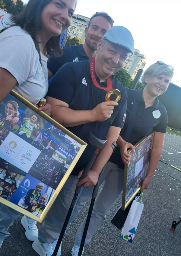 Zlati Franček Gorazd Tir&scaron;ek. Foto: Drago Perko