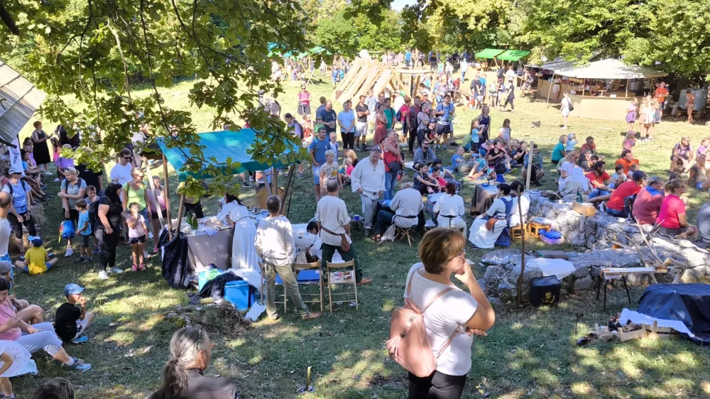 Keltski dan na Rifniku 2024 / Foto: &Scaron;udr