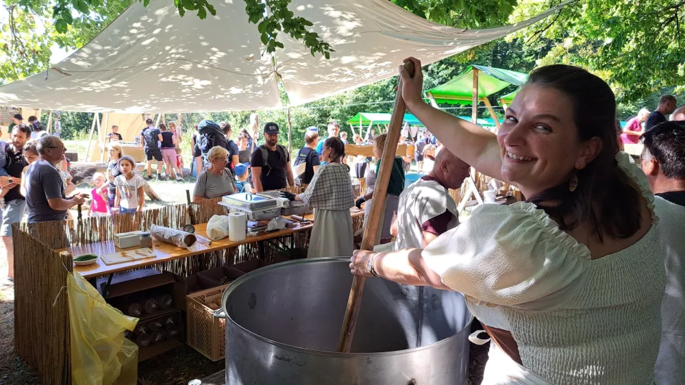 Keltski dan na Rifniku 2024 / Foto: &Scaron;udr