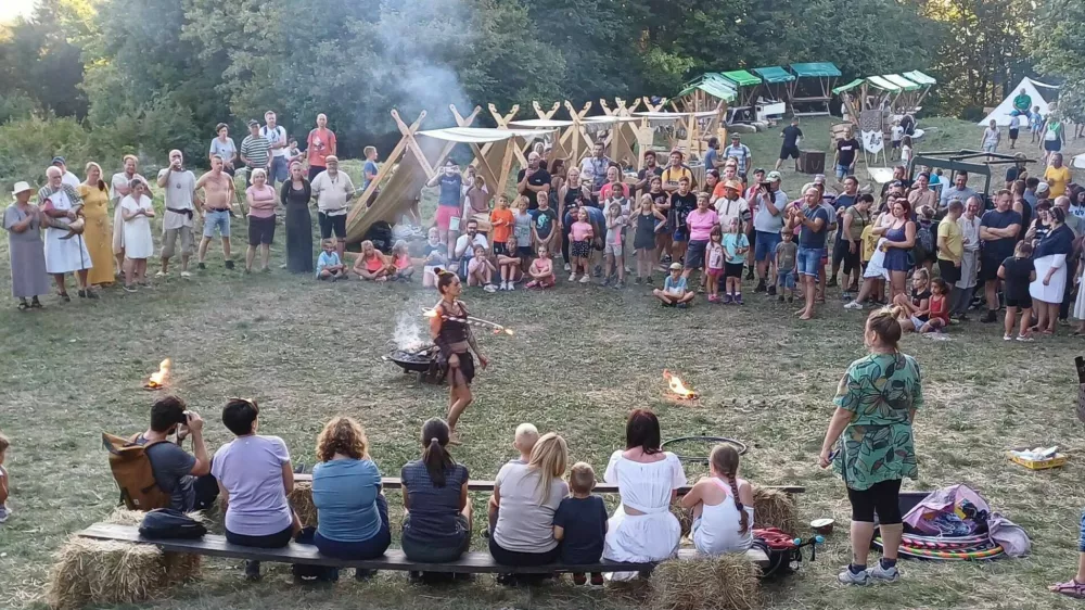 Keltski dan na Rifniku 2024 / Foto: &Scaron;udr