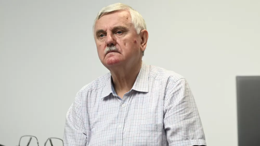 UE LjubljanaUpravna EnotaFrančisek Verk- 15.05.2024 -novinarska konferenca Sindikata državnih organov Slovenije - sindikata upravnih enot. FOTO: Nik Erik Neubauer