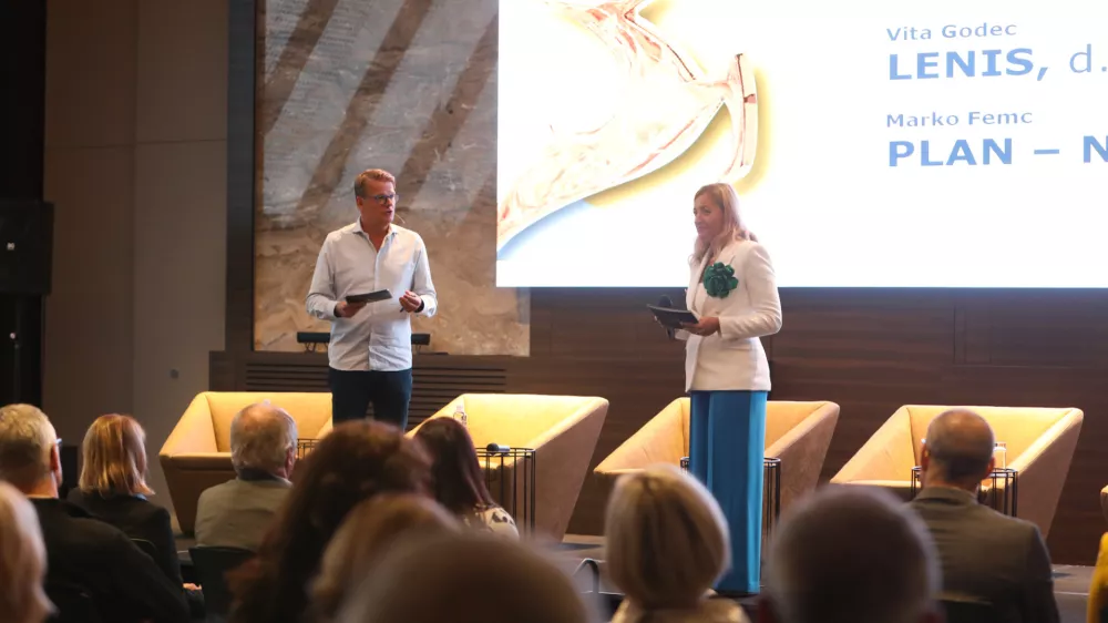 Pogovor z nominiranci je vodil Anti&scaron;a Korljan,&nbsp;urednik&nbsp;projekta Gazela.&nbsp;Foto: Bojan Velikonja