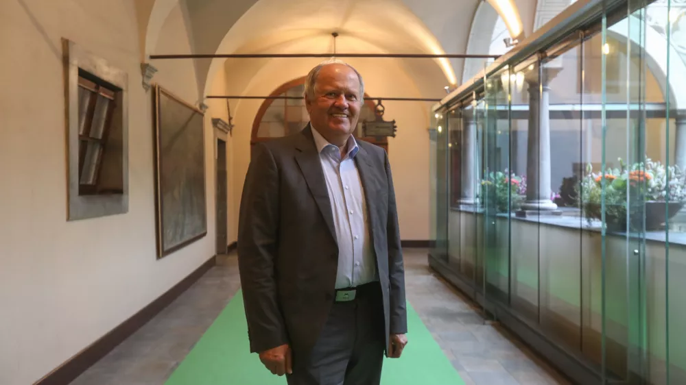 Osrednjeslovenska gazela 2024 je podjetje Hyla.&nbsp;Na fotografiji direktor Janez Pogačar.&nbsp;Foto: Bojan Velikonja