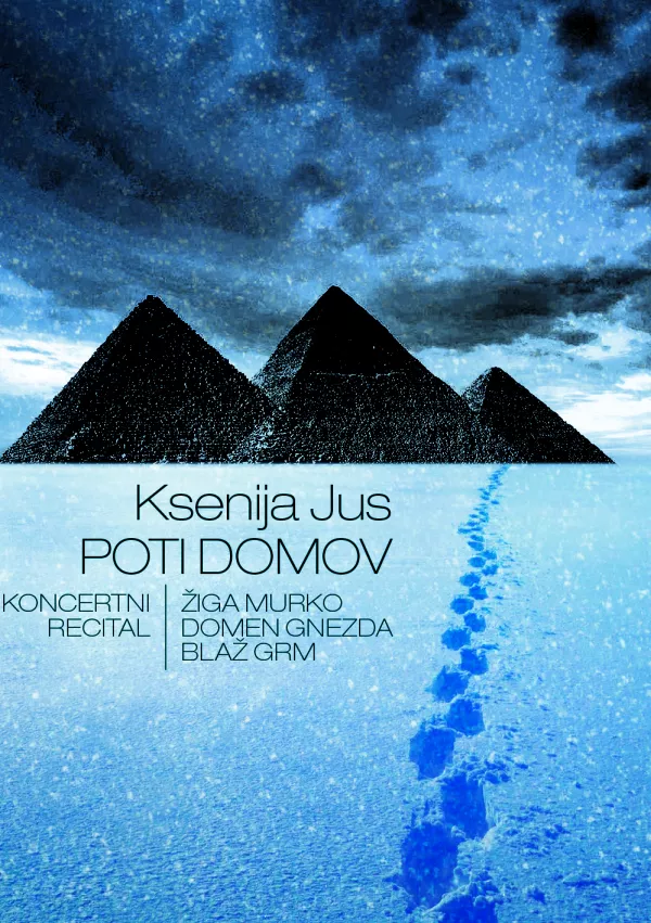 Aktualna plo&scaron;ča Ksenije Jus Poti domov. Leta 2020 je v njeni pesni&scaron;ki zbirki Drevesa življenja že iz&scaron;el cikel desetih pesmi z naslovom Poti domov, prav te pesmi pa so zdaj dobile &scaron;e glasbeno podobo. Foto: arhiv umetnice