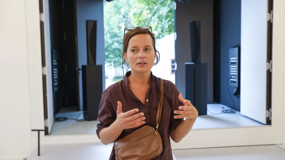 Tina Popvič11.09.2024 - Vodnikova domačija &Scaron;i&scaron;ka - vodeni ogled po prenovljeni Vodnikovi domačiji.FOTO: Luka Cjuha