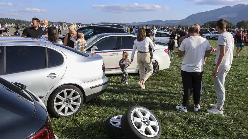 - 21.09.2024 - drag racing - dirkanje z avtomobili, letali&scaron;če Lesce //FOTO: Jaka Gasar