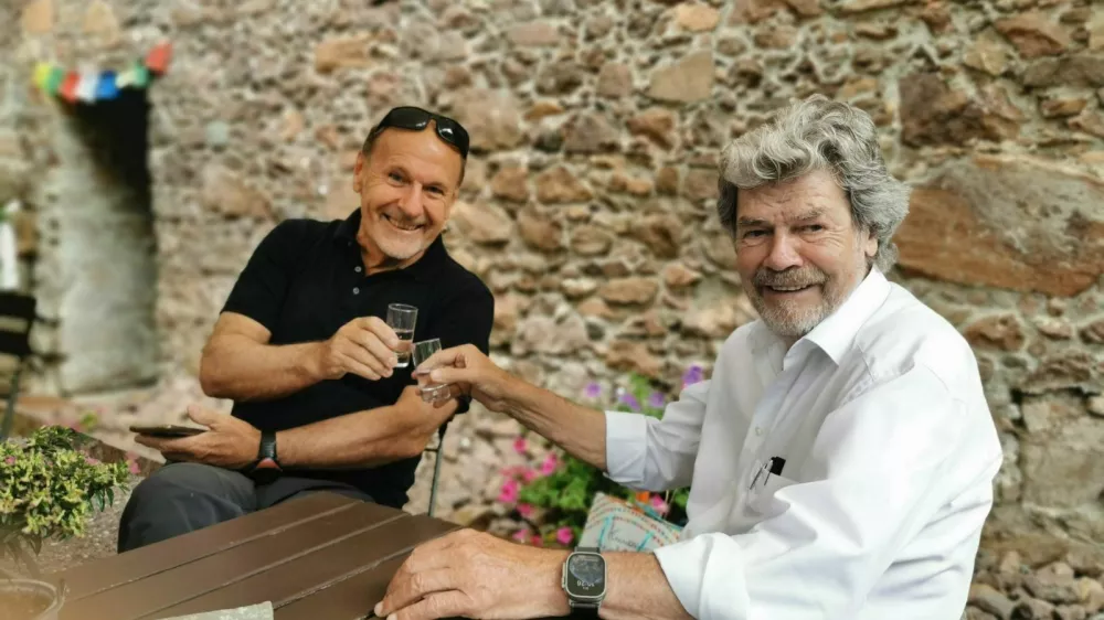 Viki Gro&scaron;elj Reinhold Messner