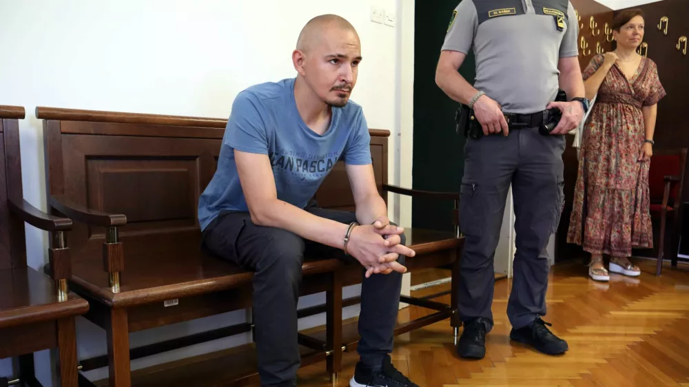 25.07.2024 - sodi&scaron;če, obtoženi Ale&scaron; Kro&scaron;eljFoto: Tomaž Skale