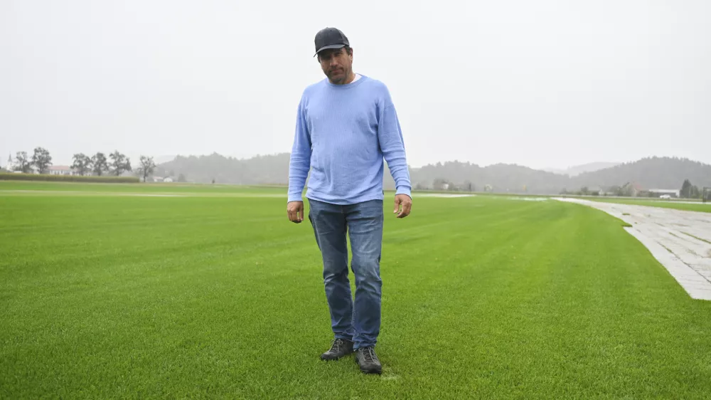 12.09.2024 Martin Vilar, strokovnjak za travo, Vir pri Domžalah Foto: Nik Erik Neubauer