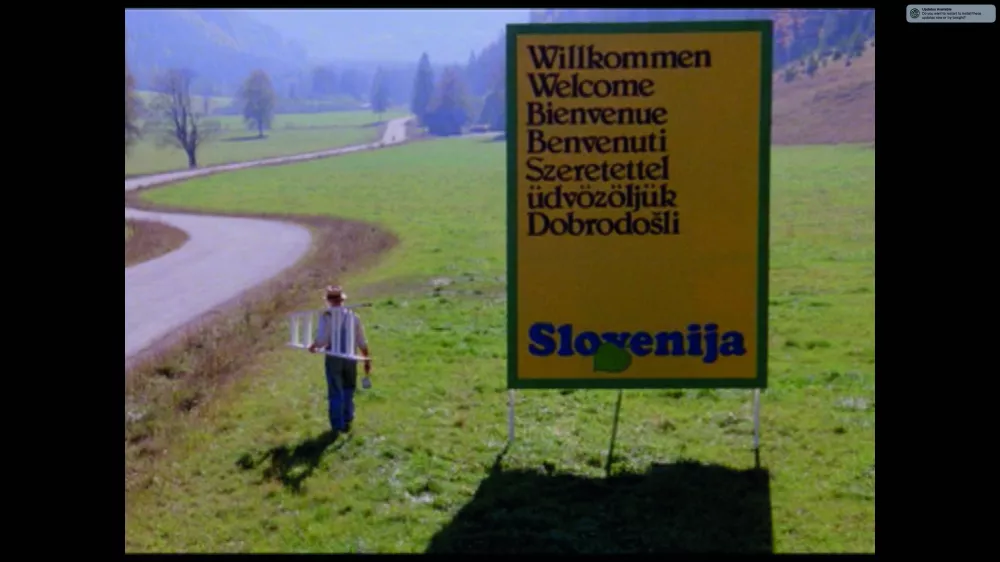 Reklama Moja dežela, direktor fotografije Karpo Godina / Foto: Studio Marketing