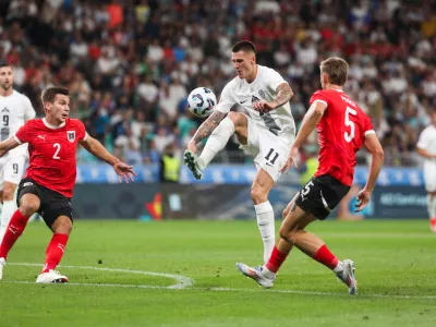 - Benjamin &Scaron;e&scaron;ko.- 06.09.2024. Nogomet, Liga narodov. Tekma 1. kroga Slovenija - Avstrija.//FOTO: Bojan Velikonja / Foto: Bojan Velikonja