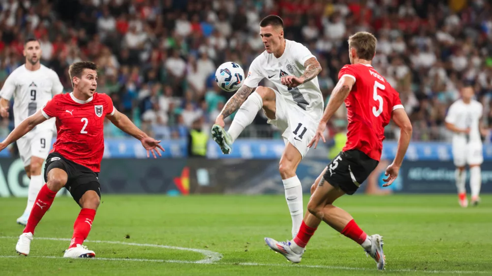 - Benjamin &Scaron;e&scaron;ko.- 06.09.2024. Nogomet, Liga narodov. Tekma 1. kroga Slovenija - Avstrija.//FOTO: Bojan Velikonja / Foto: Bojan Velikonja