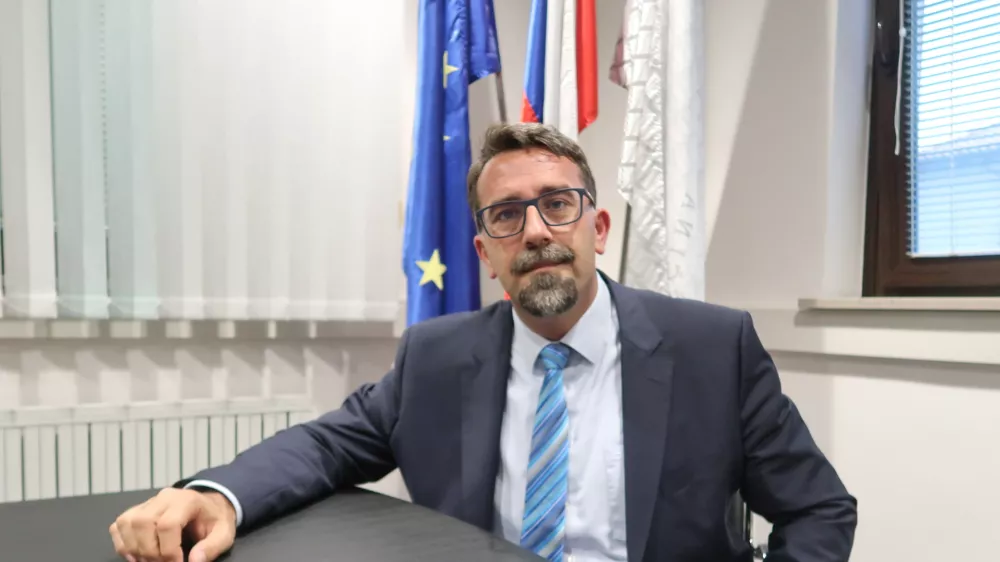 Tadej Beočanin, župan občine Ajdov&scaron;čina / Foto: Nata&scaron;a Bucik Ozebek