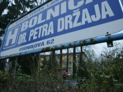 Bolnica Petra Držaja,&nbsp; bolni&scaron;nica v Zgornji &Scaron;i&scaron;ki &nbsp; &nbsp; //FOTO: Jaka Adamič